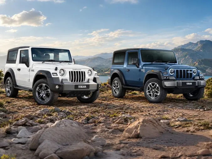 Mahindra Thar Facelift vs Pre-Facelift Thar
