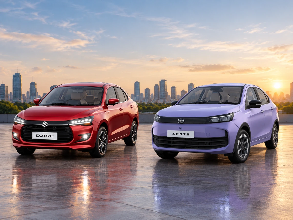 Tata Aeris vs Maruti Suzuki Dzire