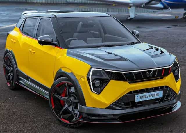 modified Mahindra XUV3X0 Sports Edition