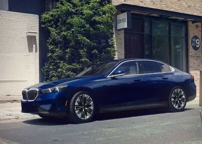 2024 BMW 5 Series front shot