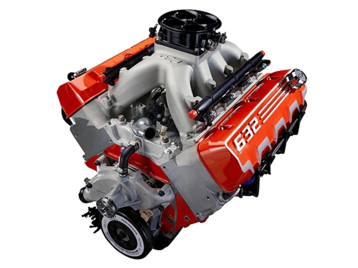 V8 engine