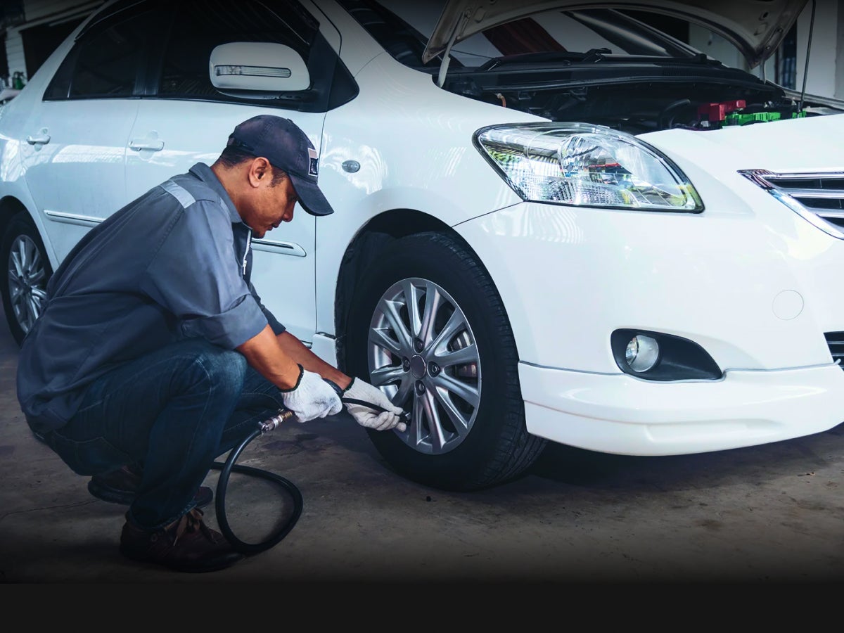 Car Tyre Air Pressure List with Tyre Size