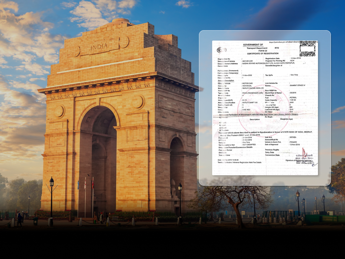 RC Transfer : How To Transfer Ownership Of Vehicle in Delhi