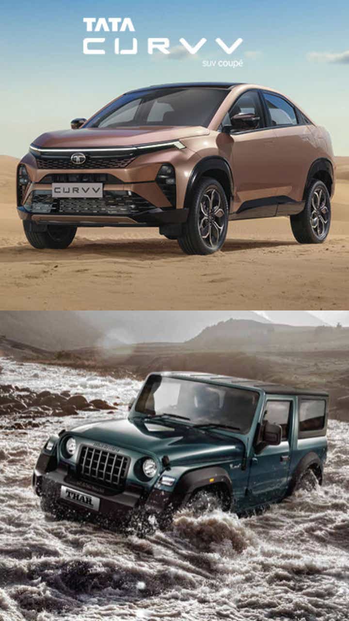 Tata Curvv and Mahindra Thar