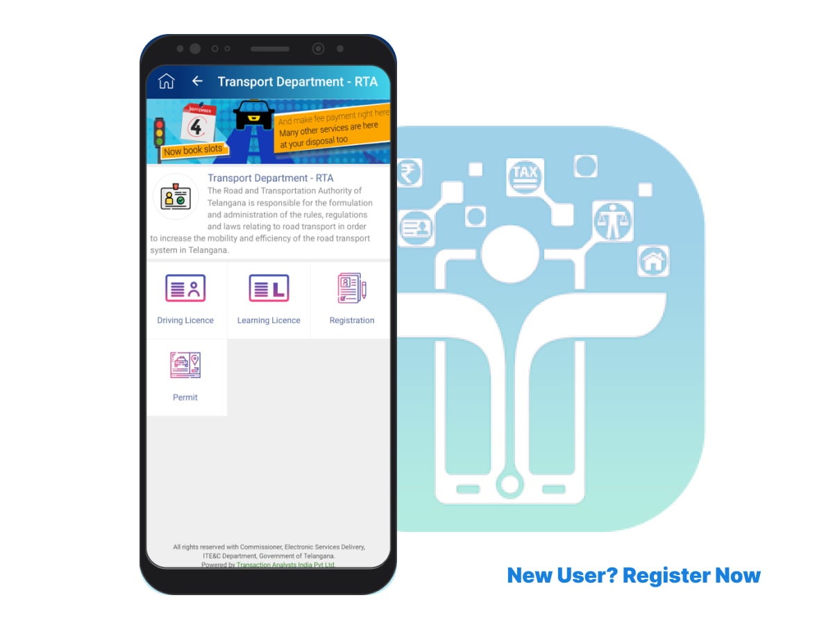 RC Transfer in Hyderabad through T App Folio Mobile App