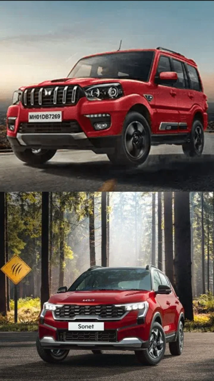 Mahindra Scorpio and Kia Sonet