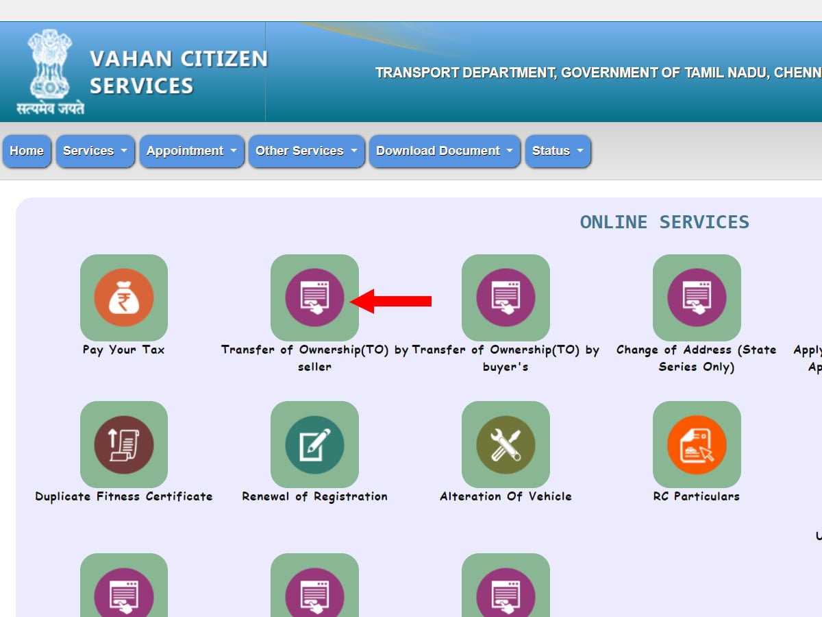 Transfer of Ownership in Chennai