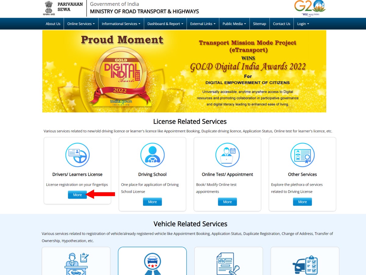 Drivers-Learners Licence Punjab