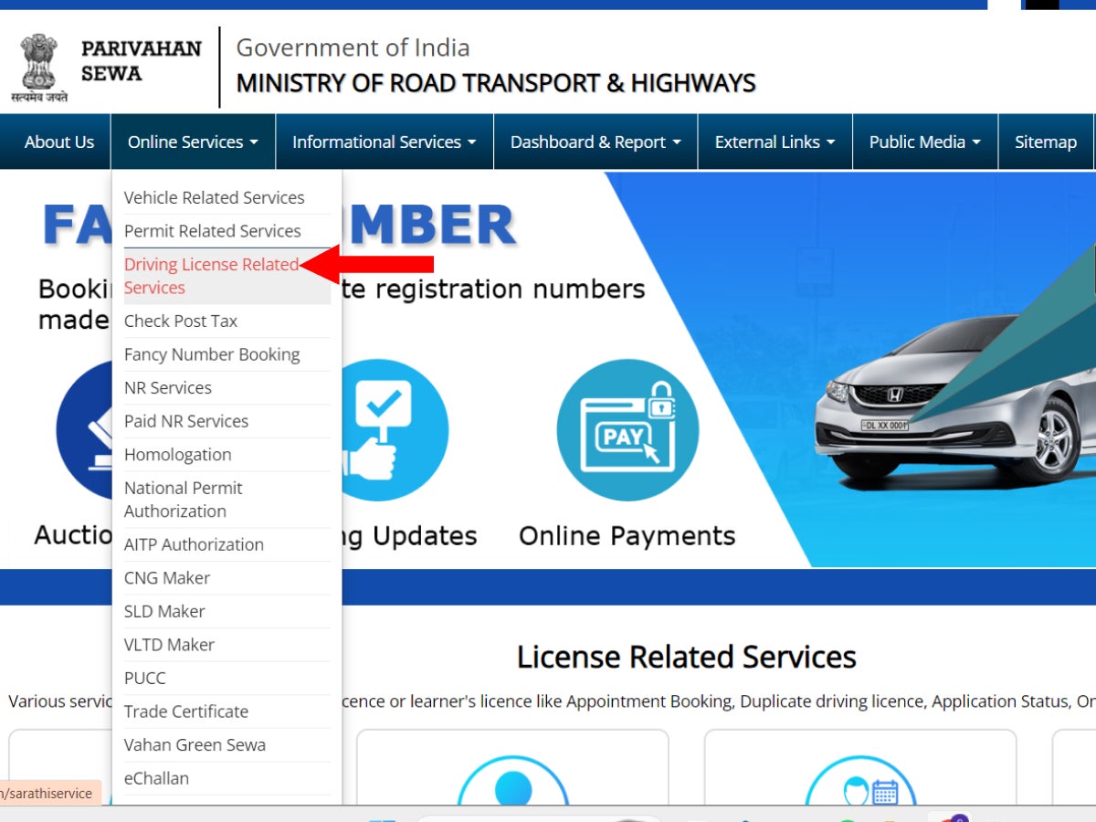 Driving Licence Related Services