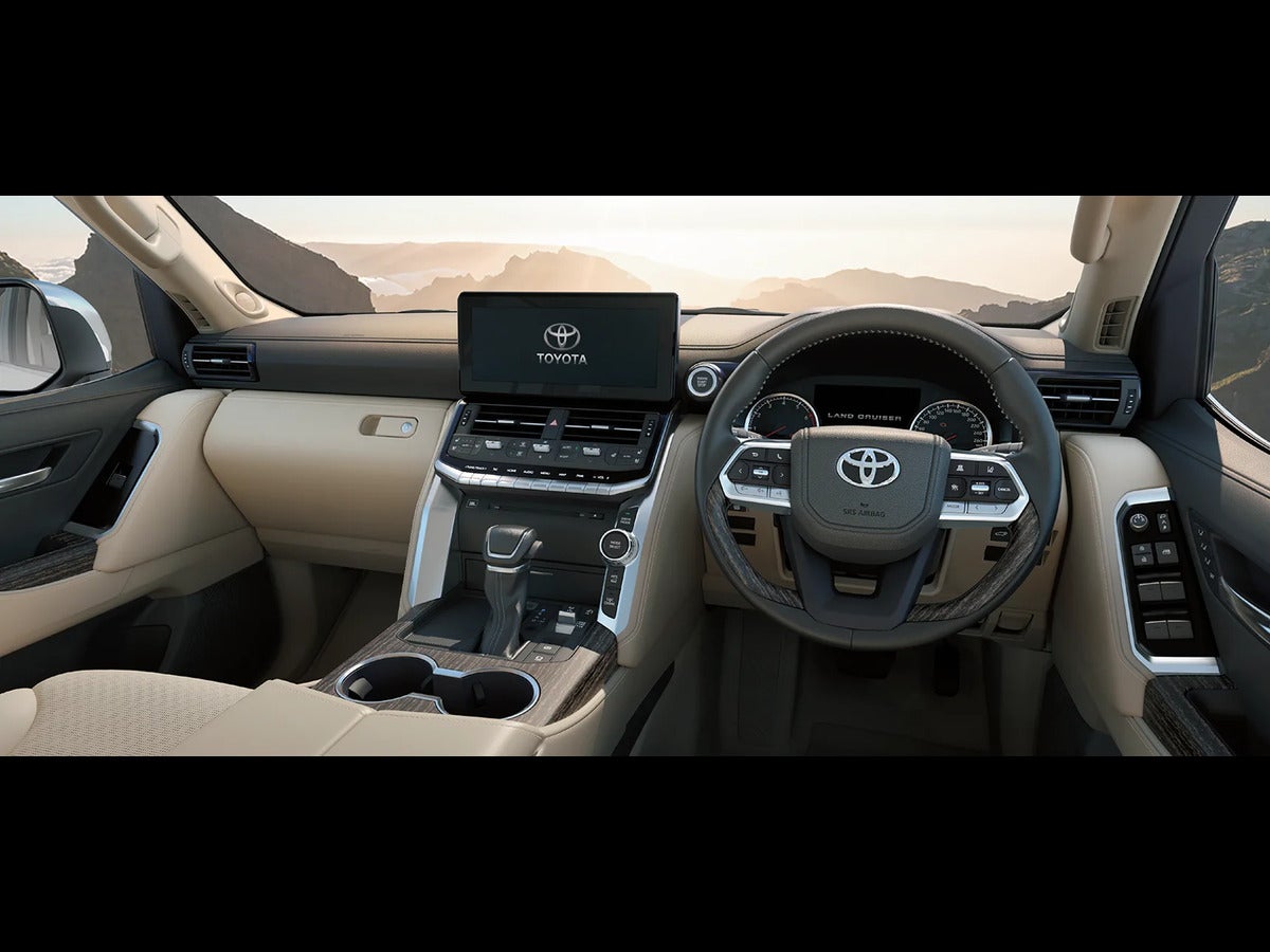 Toyota Land Cruiser 300 interior