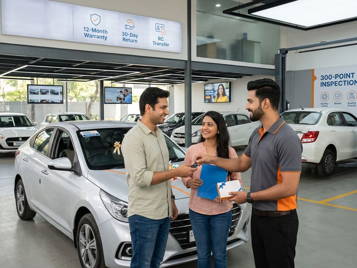 The Cars24 Way of Buying a Used Car