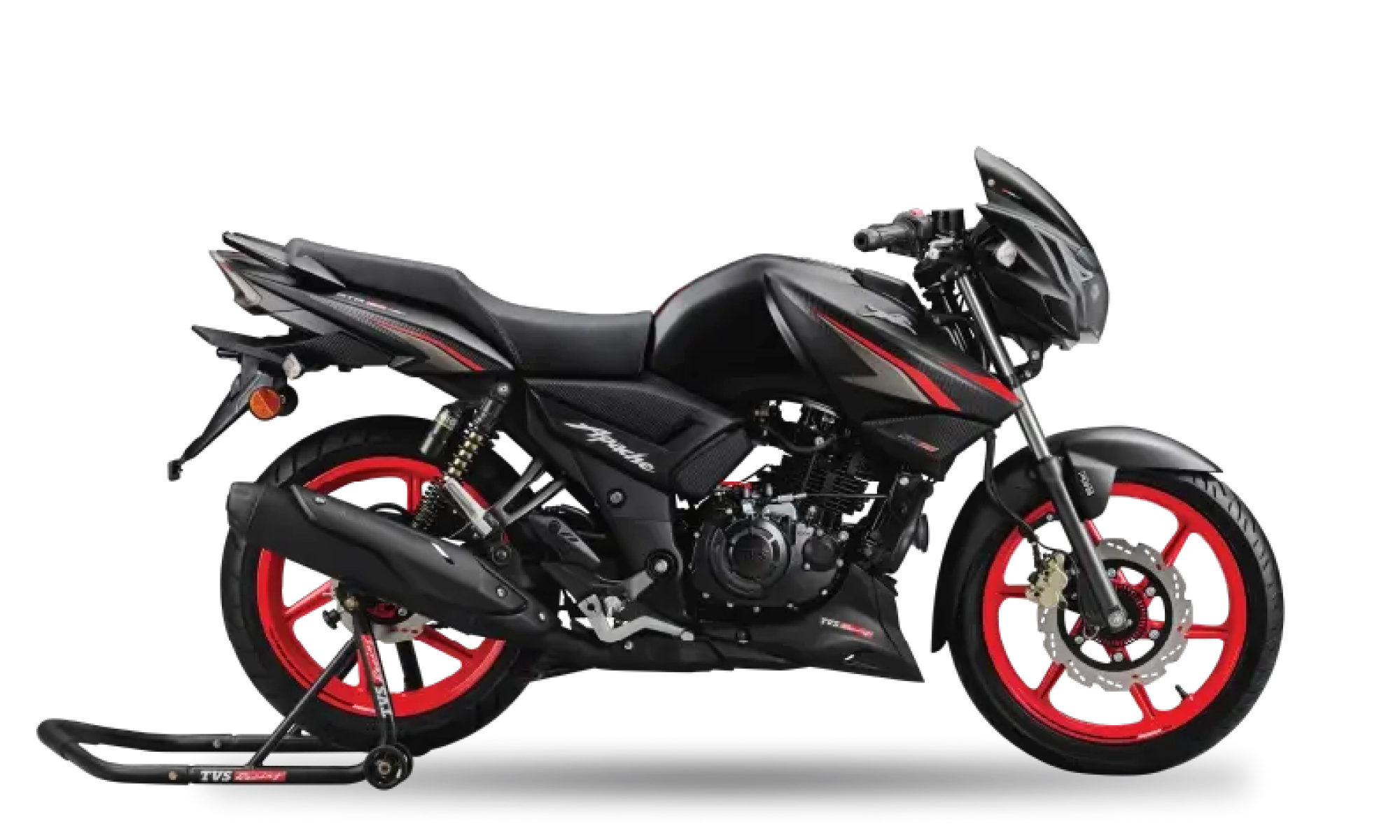 TVS Apache RTR 160 Right Side View