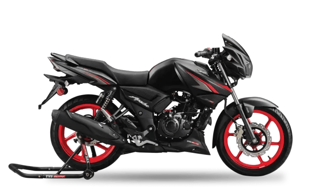 TVS Apache RTR 160 Right Side View