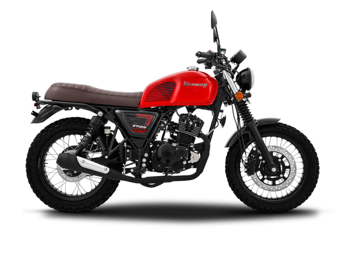Keeway SR125 Glossy Red