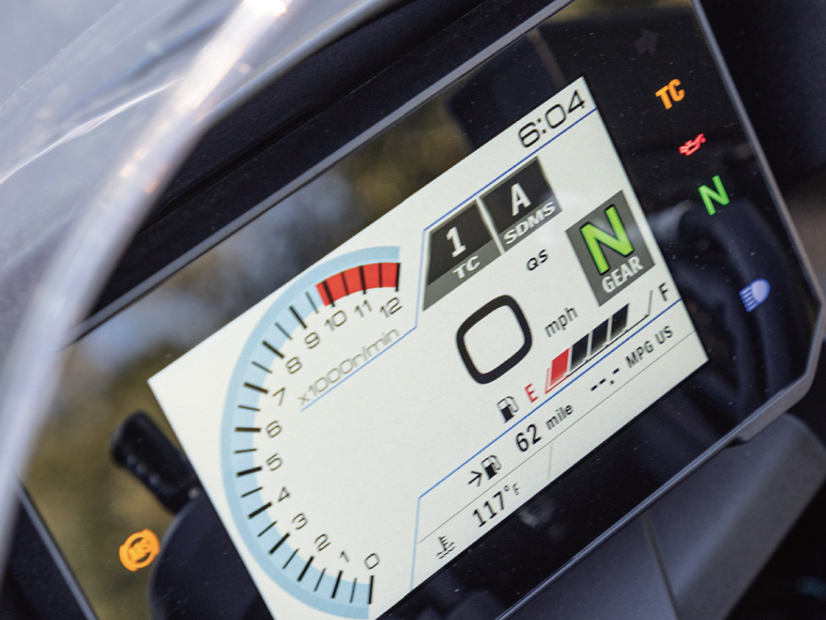 Suzuki GSX-8R Instrument Cluster