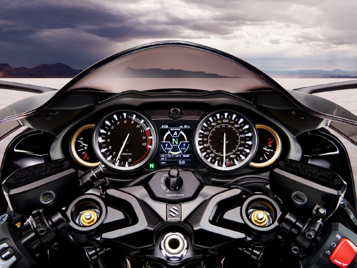 Suzuki Hayabusa Digital Instrument Cluster