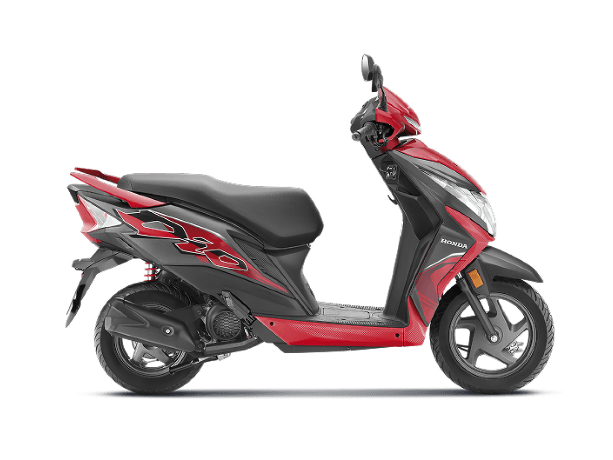 Honda Dio Right Side View
