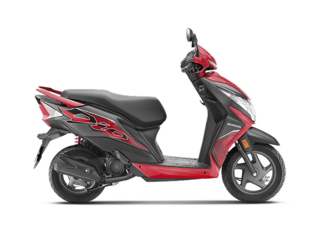 Honda Dio Right Side View