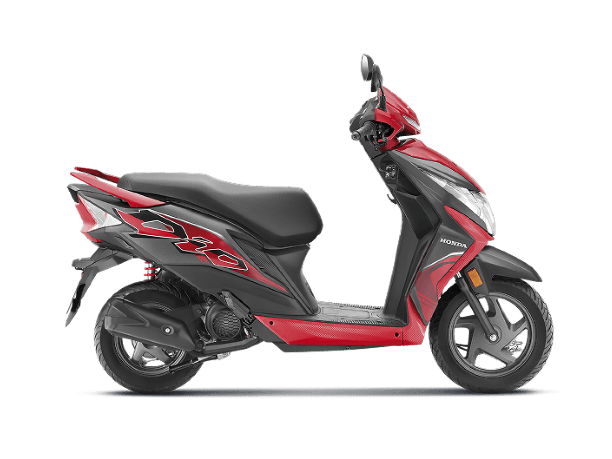 Honda Dio Right Side View