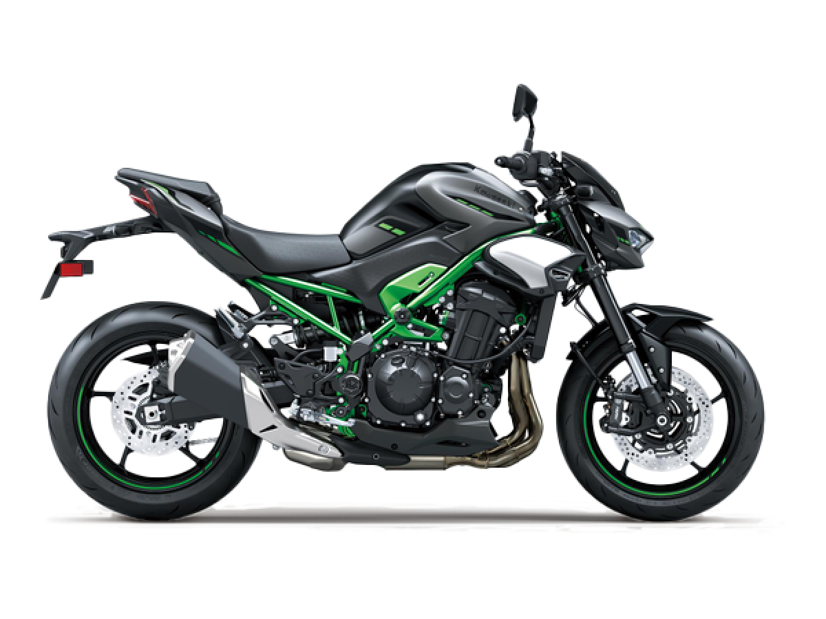 Kawasaki Z900 Right Side View