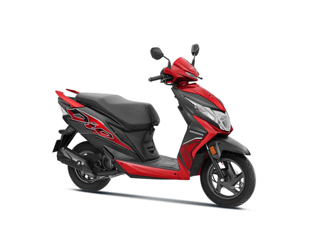 Honda Dio Right Diagonal View