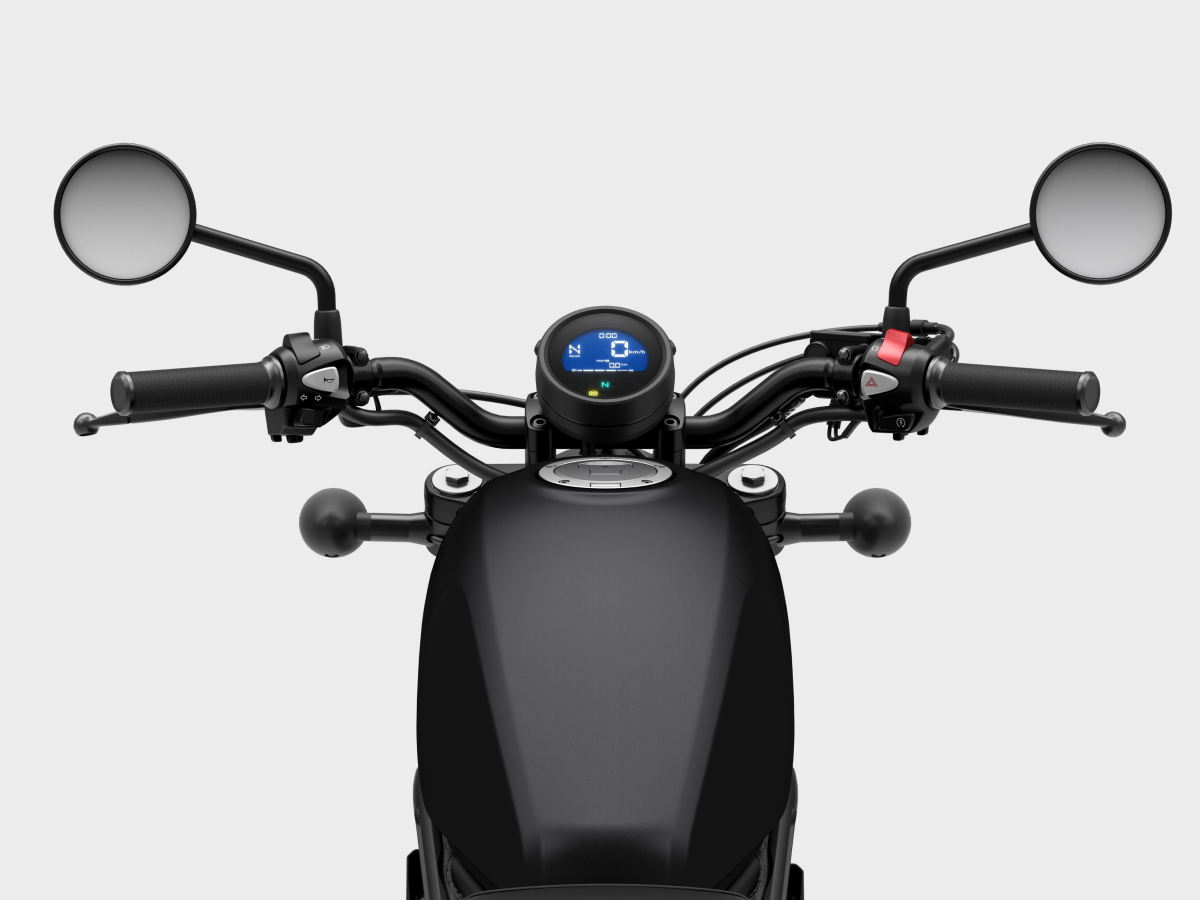 Honda Rebel500 Rider View