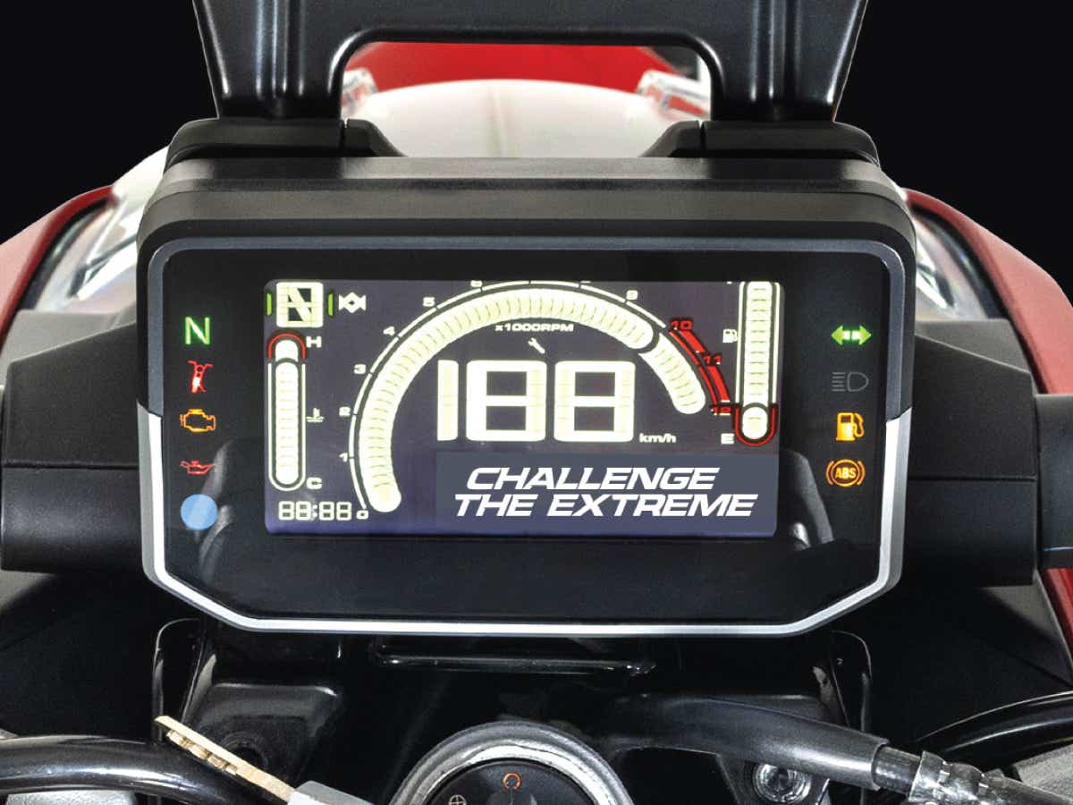 Xtreme 250R Digital Cluster