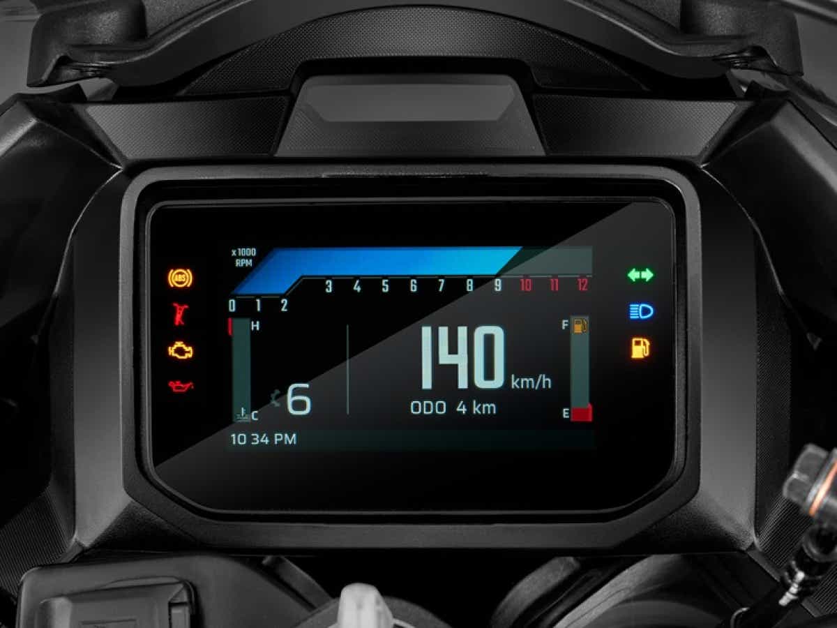 Hero karizma XMR Digital Cluster