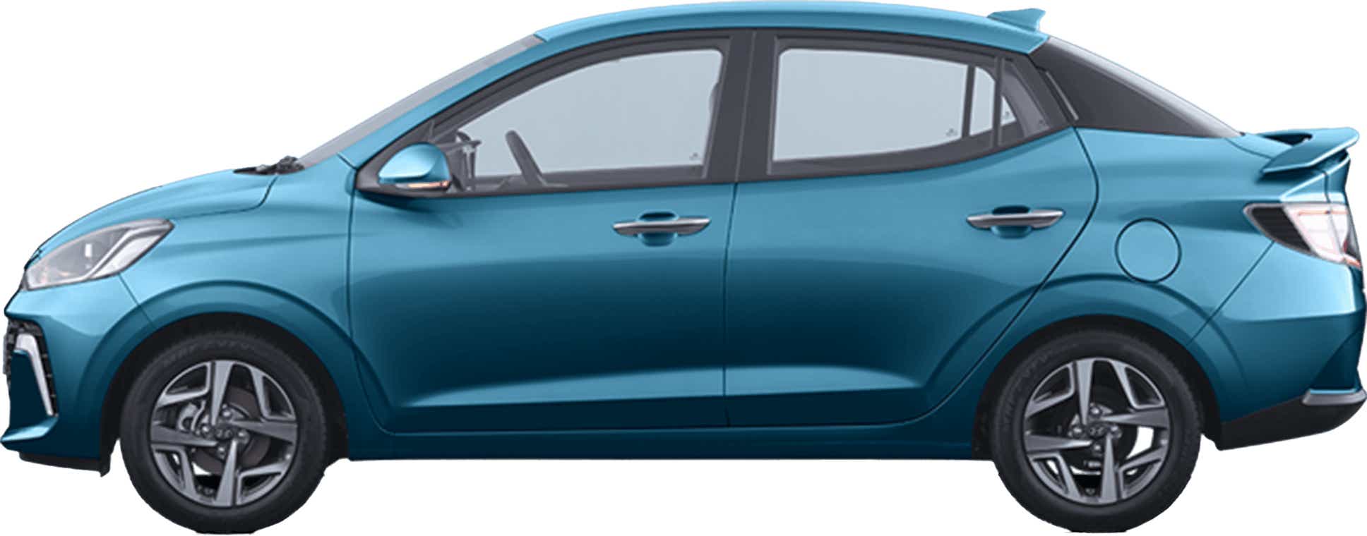 side view of a Hyundai Aura