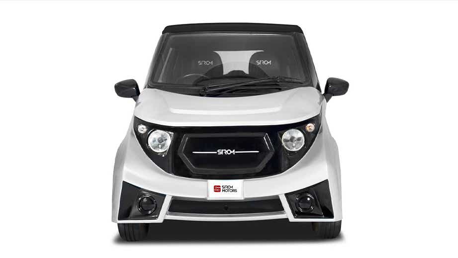 front view of a Strom Motors R3