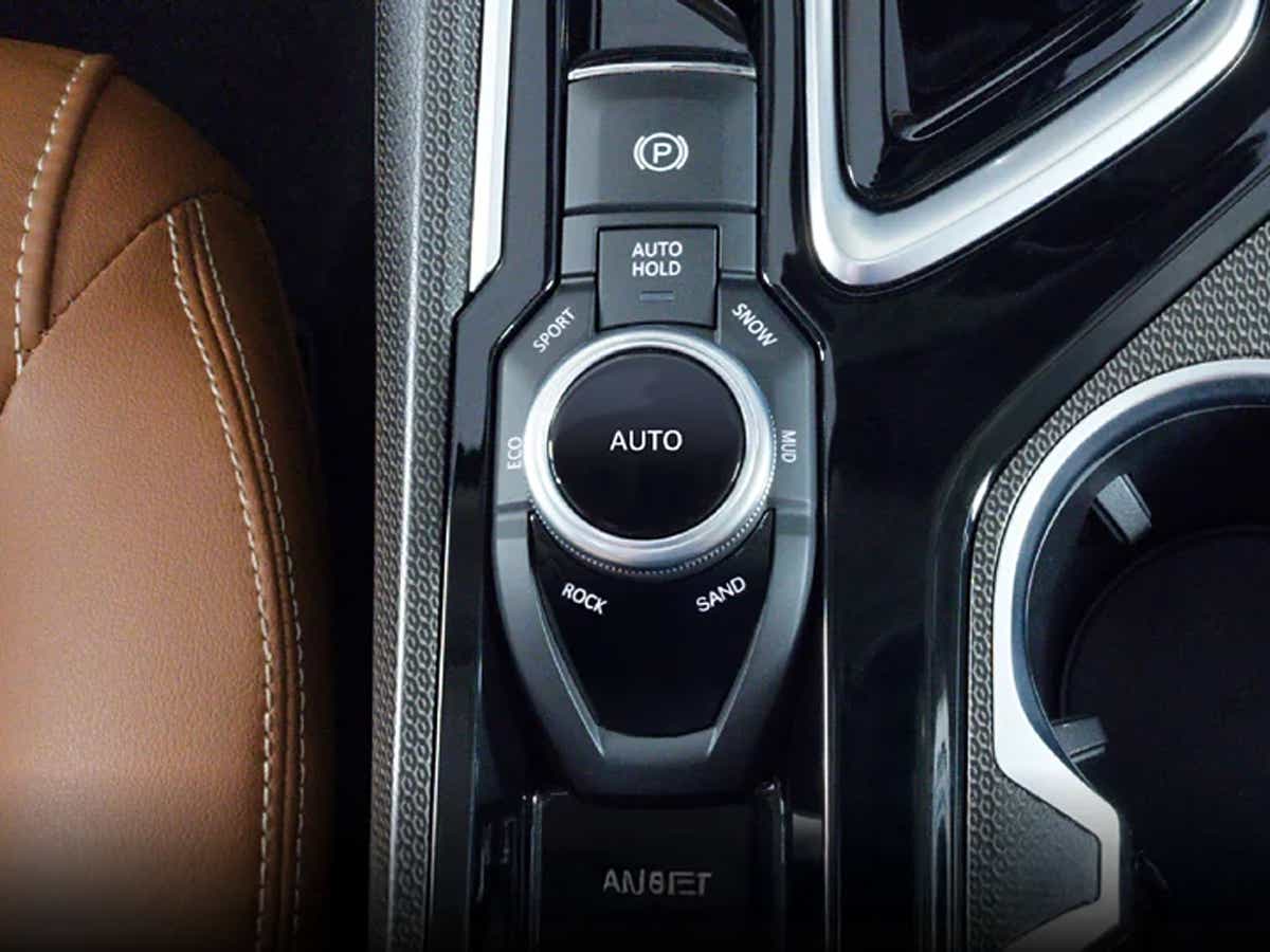 MG Gloster Facelift Central Console