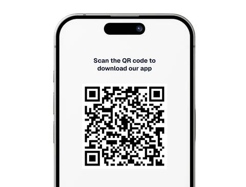 Finance download QR