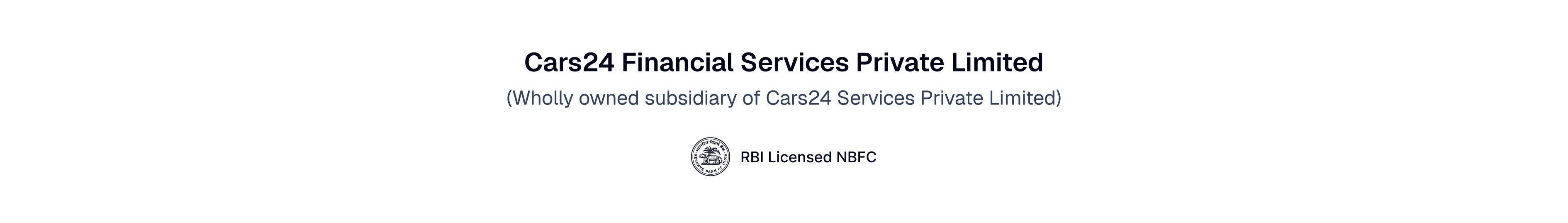 Cars24 Financial services private limited