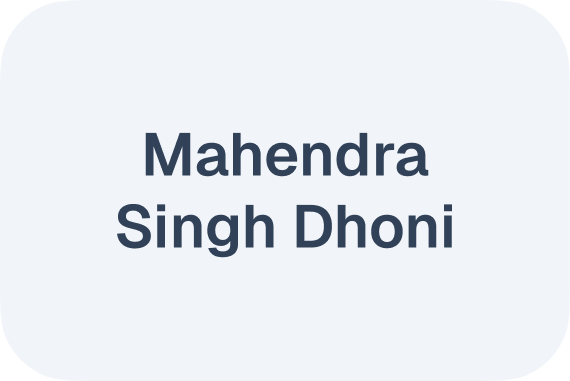 dhoni sir