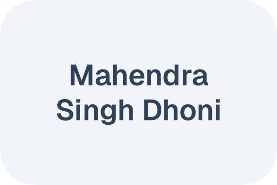 dhoni sir