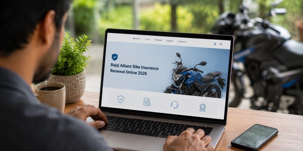 Bajaj Allianz Bike Insurance Renewal Online 2026