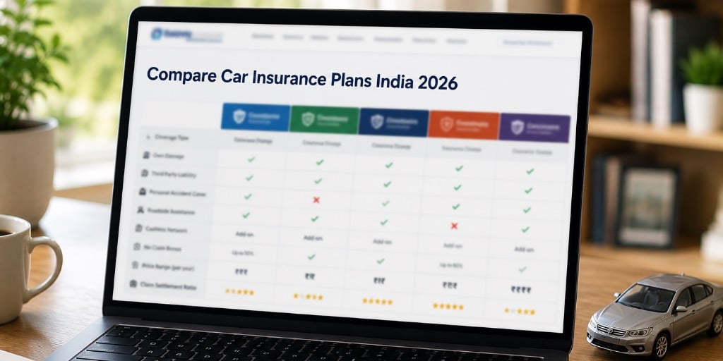 Compare Car Insurance Plans India 2026