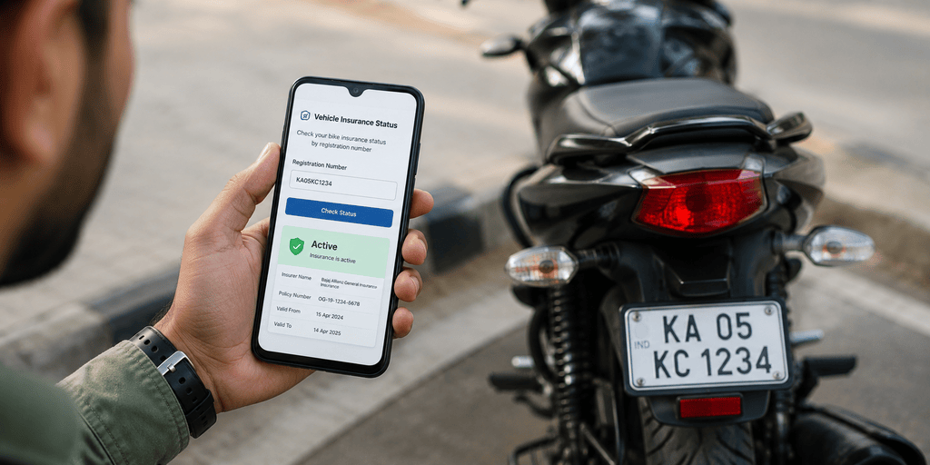 How to Check Bike Insurance Status Online by Registration Number