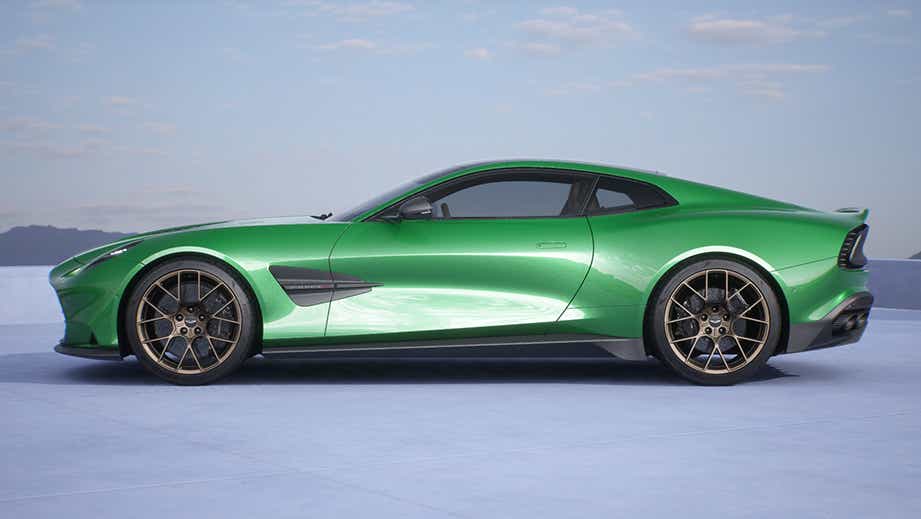 Aston Martin Vanquish Left Side View