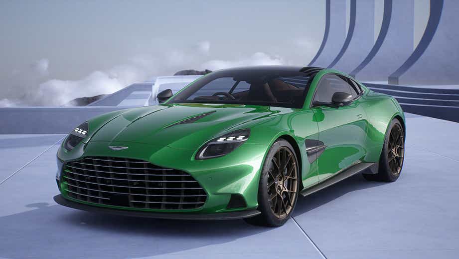 Aston Martin Vanquish Left Diagonal View