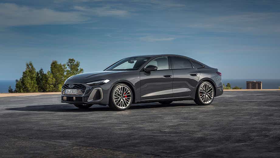 side view of an Audi A5