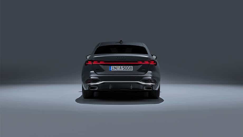 rear view of an Audi A5