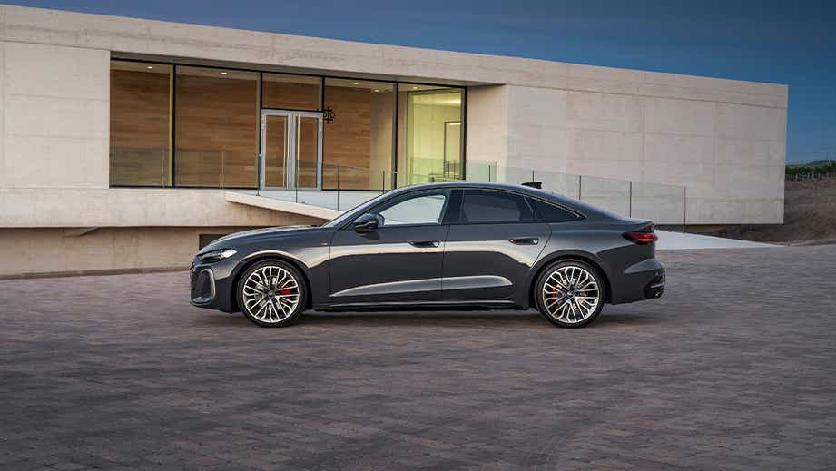 side view of an Audi A5