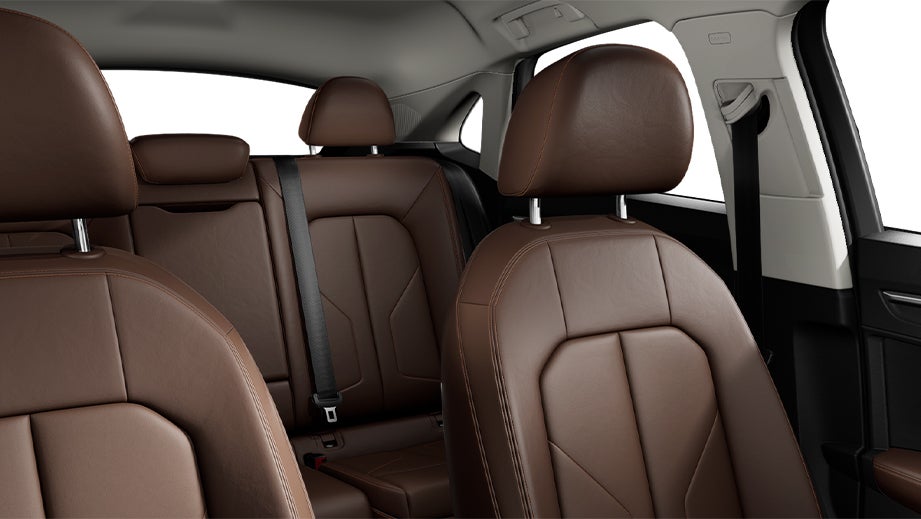 front and rear seats interior of an Audi Q8 Sportback e-tron