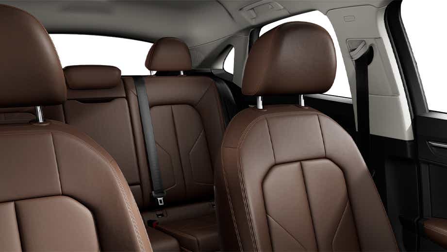 front and rear seats interior of an Audi Q8 Sportback e-tron