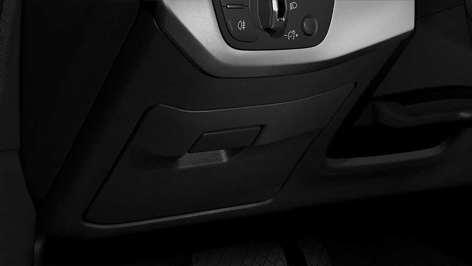 Headlight switch panel of an Audi A4