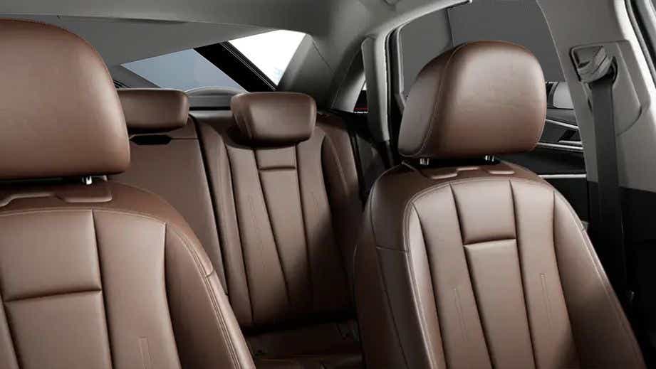 interior seating of an Audi A4