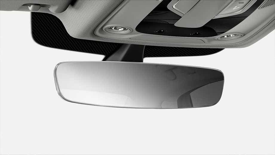 interior rearview mirror of an Audi A4