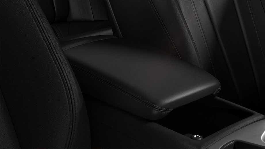 center console armrest of an Audi A4
