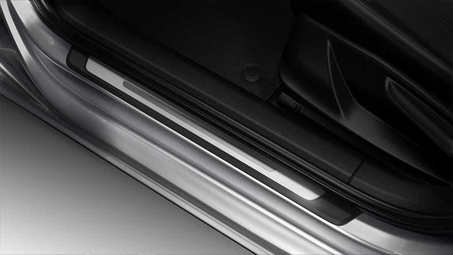 door sill of an Audi A4